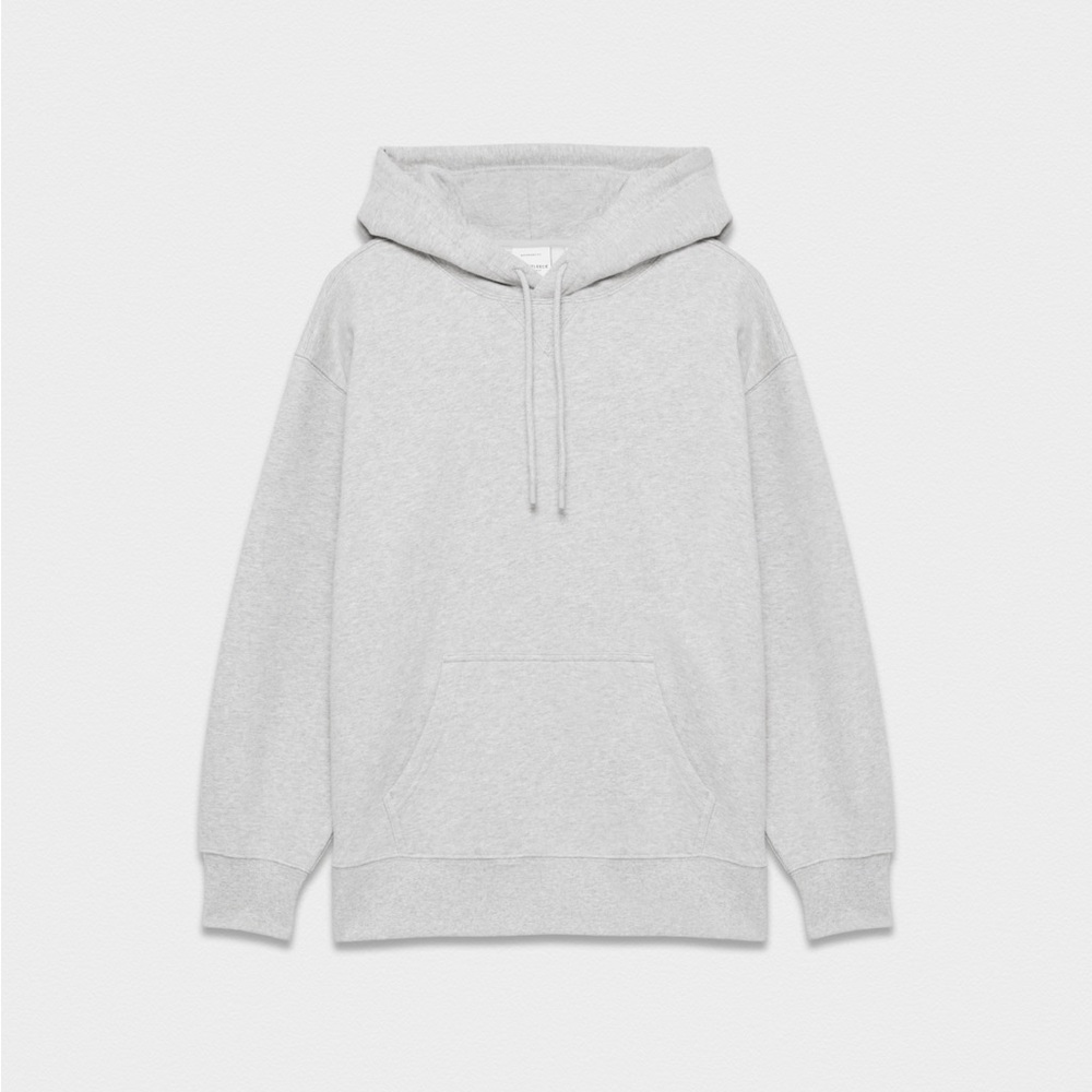 TNA cozy fleece sweatfleece boyfriend fit grey hoodie